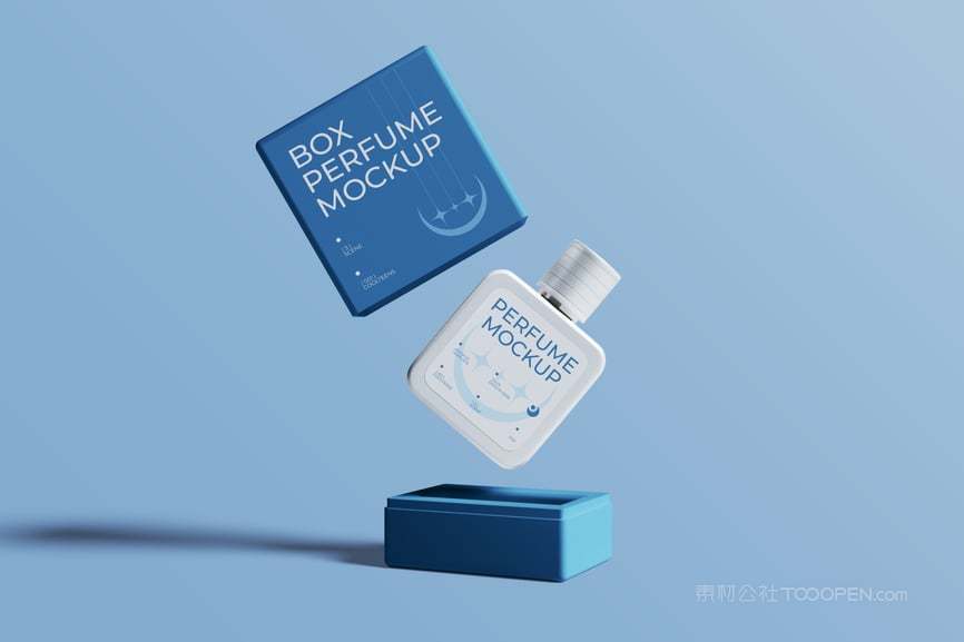 香水盒包装样机