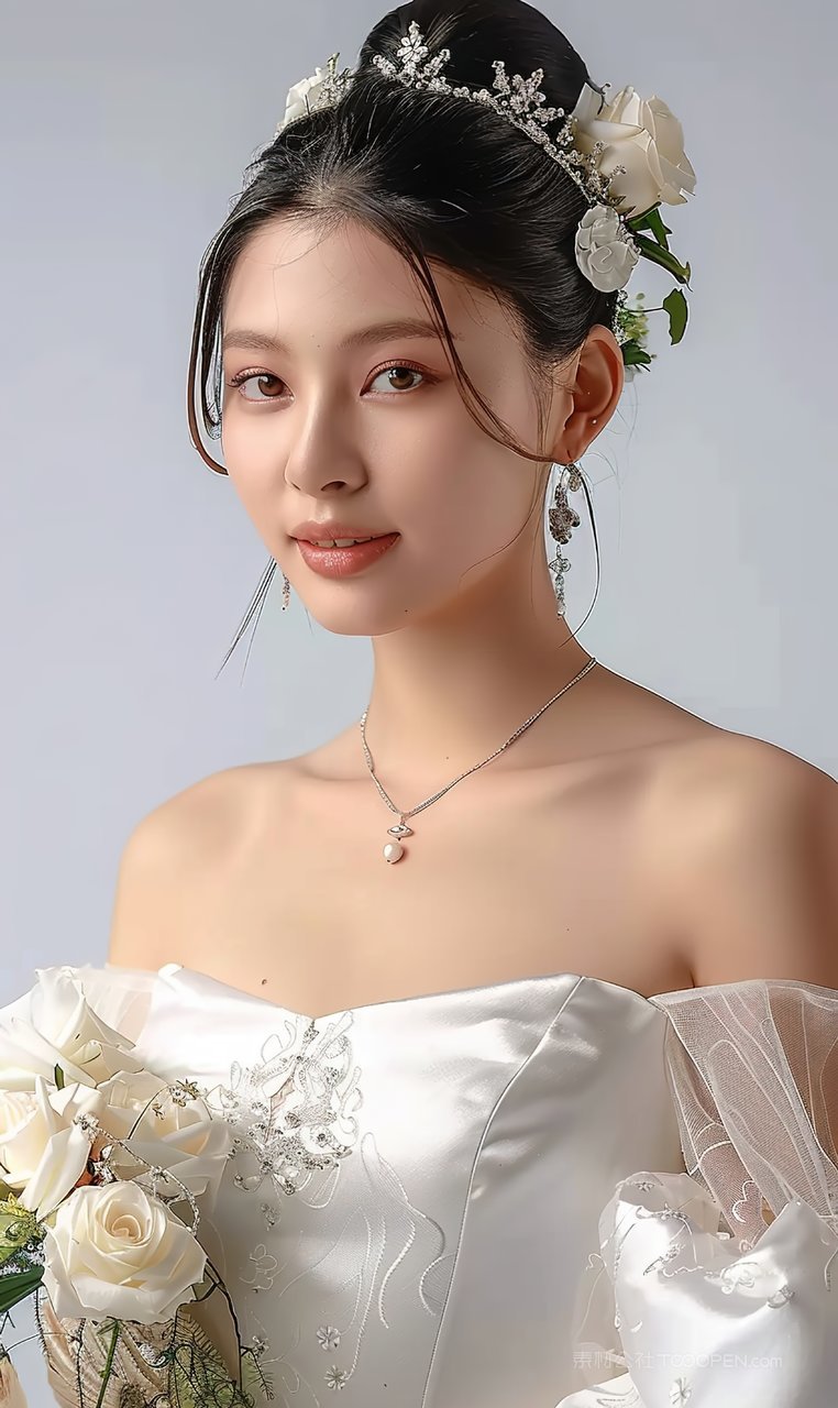 少女气质美妆迷人高雅美白魅力女性护肤