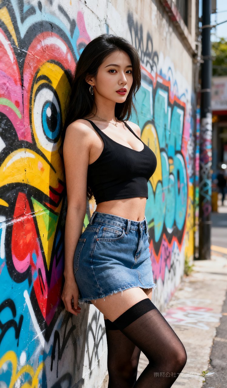 性感丝袜美腿短裙美女时尚写真