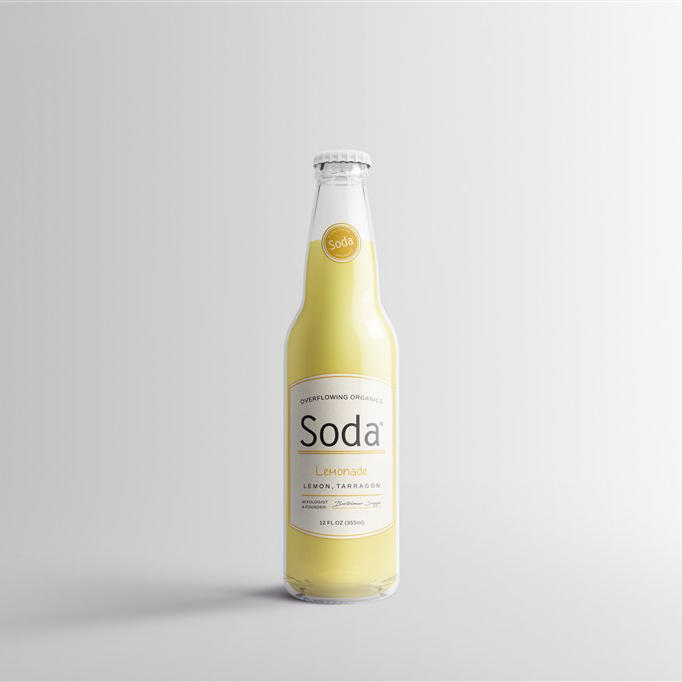 饮料瓶包装样机模板