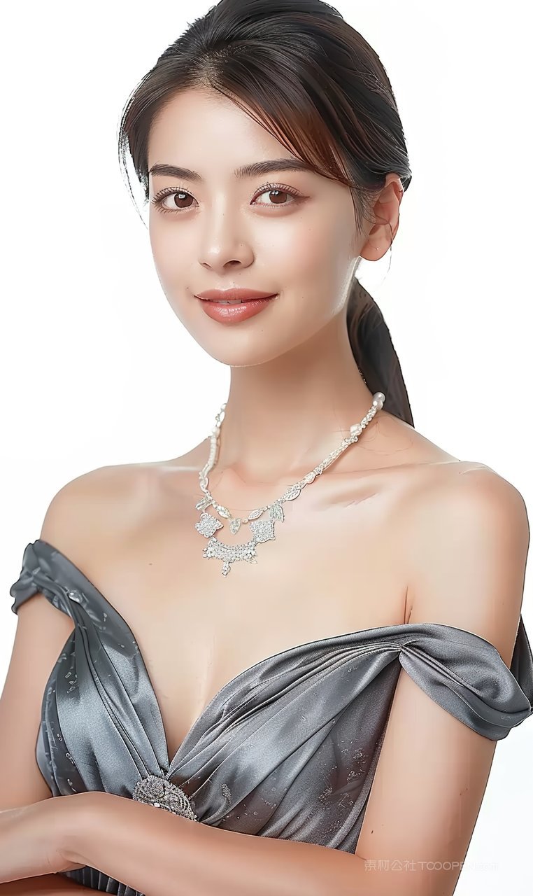 护肤女性美妆美白魅力高雅迷人少女气质