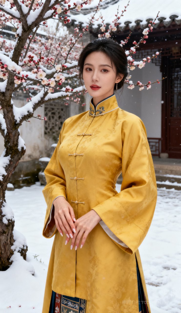 性感古风大胸美艳汉服妩媚美女