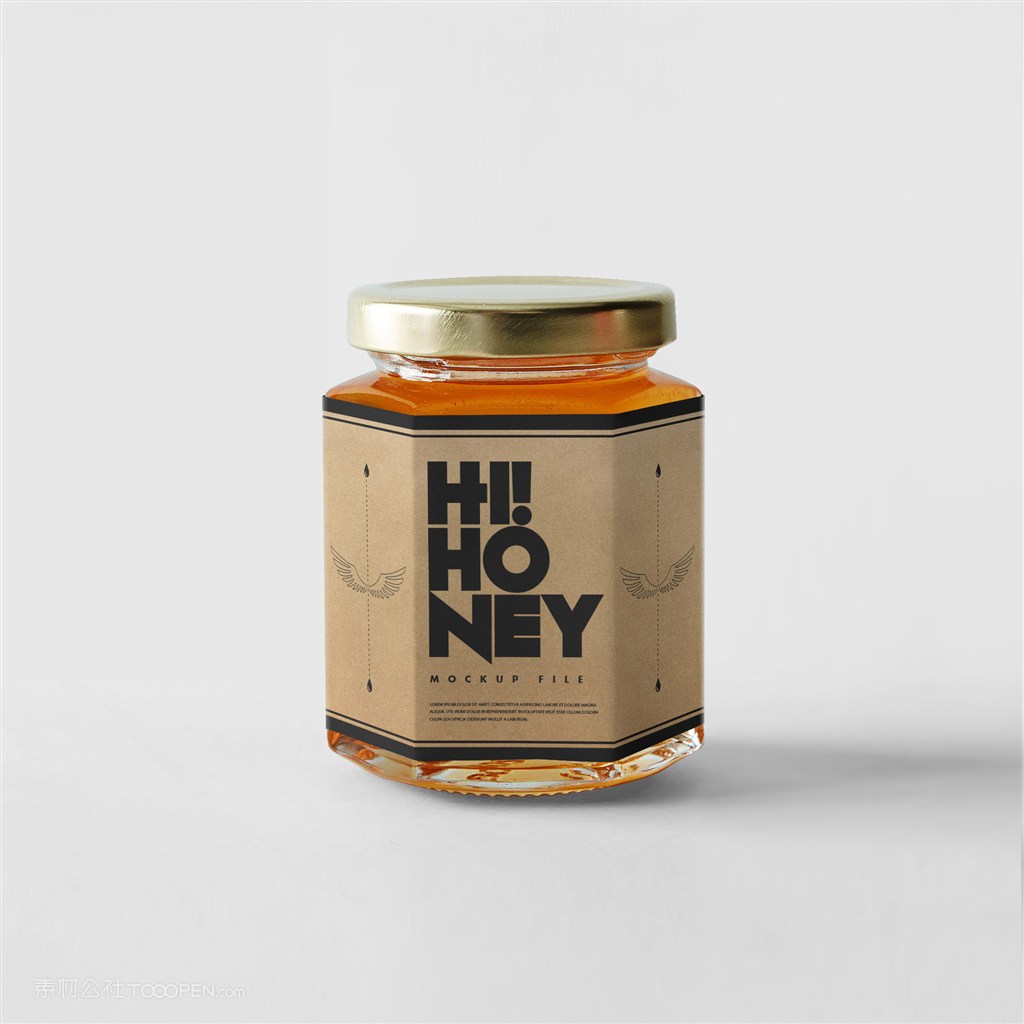 蜂蜜瓶装样机