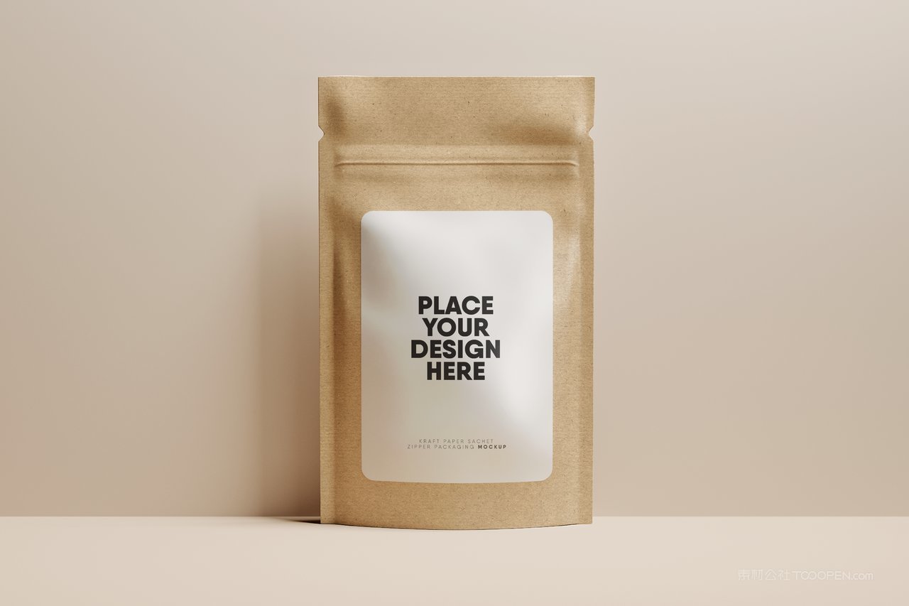 食品袋牛皮纸袋样机