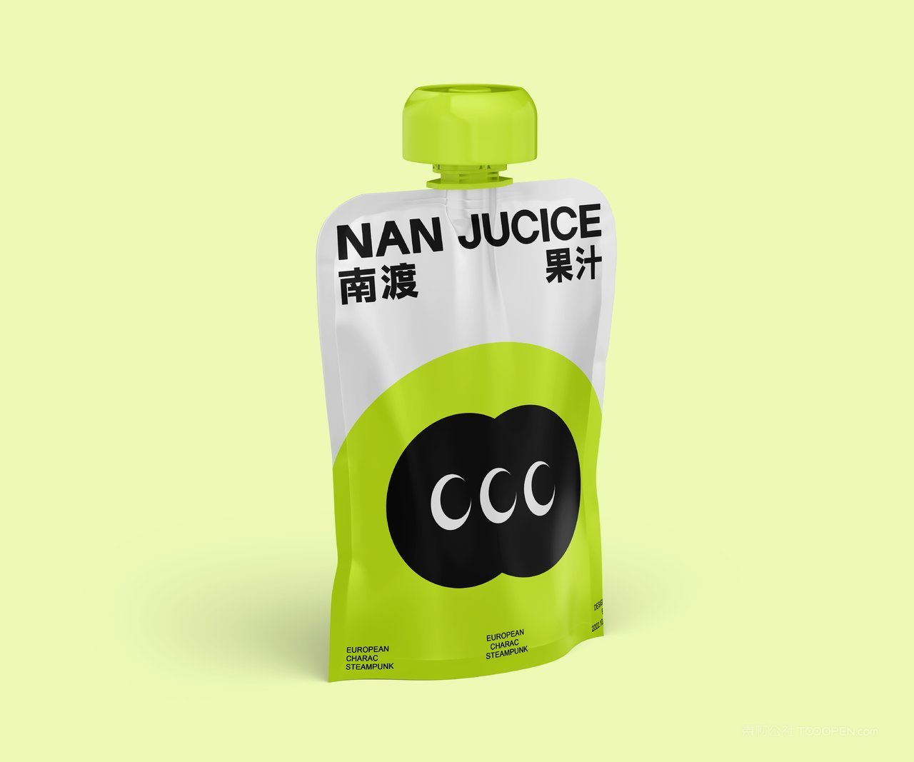 【1928期】果冻吸嘴袋子包装样机 (2)