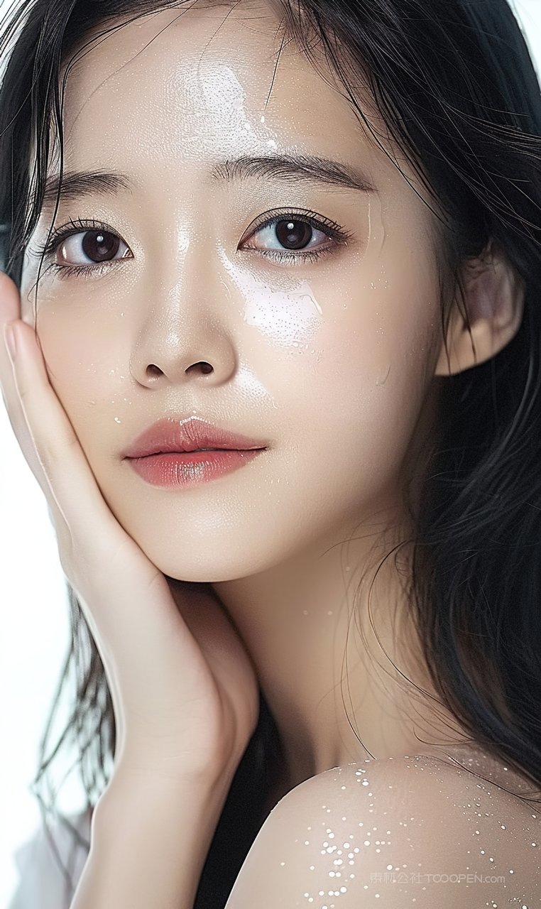 女性美白少女迷人气质魅力高雅