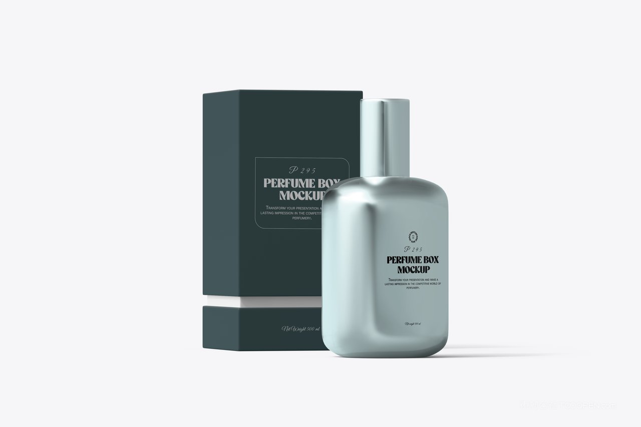 香水喷雾瓶包装样机