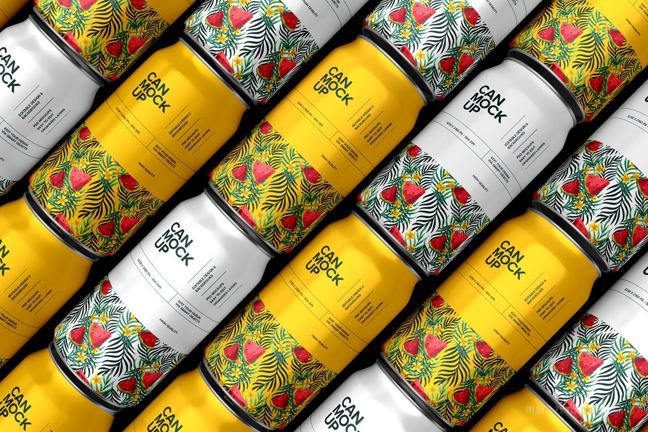 汽水罐包装样机