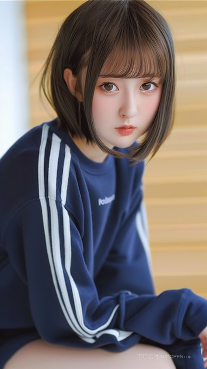 模特写真少女女性美女清纯年轻