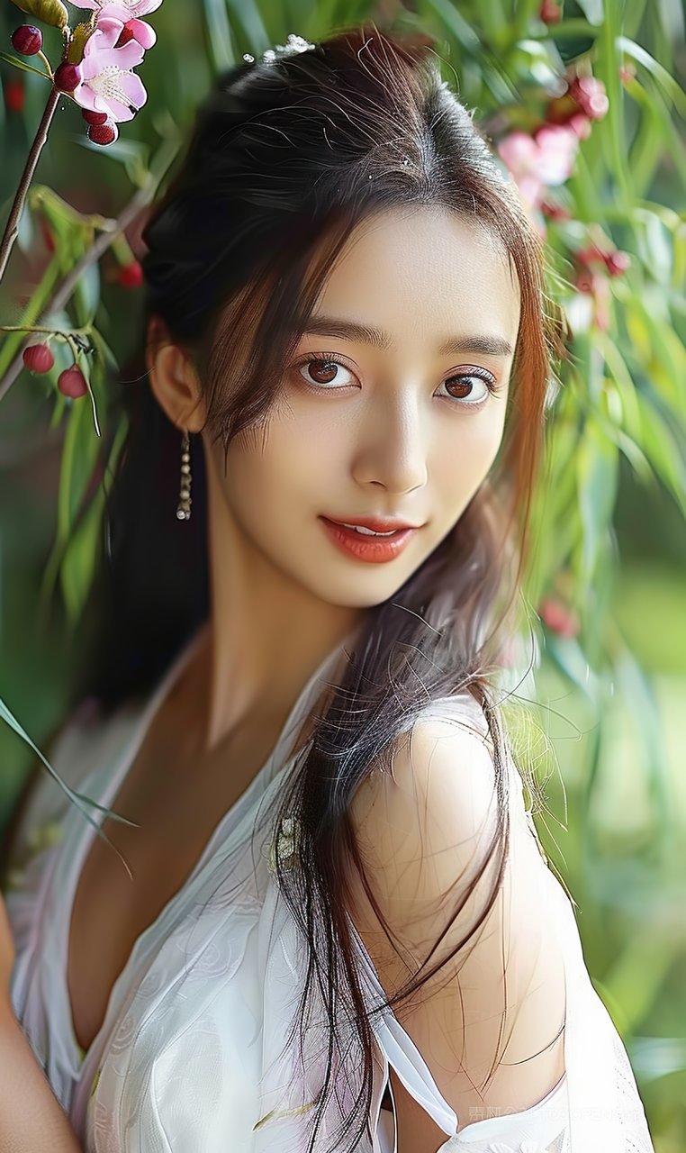 女性青春清纯魅力少女时尚活力