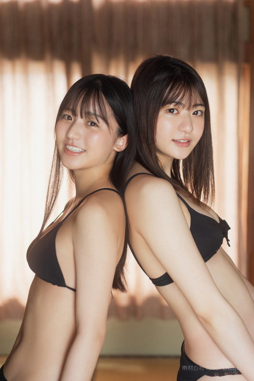 两个清纯日本内衣少女粉嫩内衣写真无码图