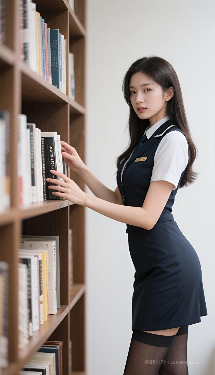 短裙美女模特丝袜制服少女美腿长腿