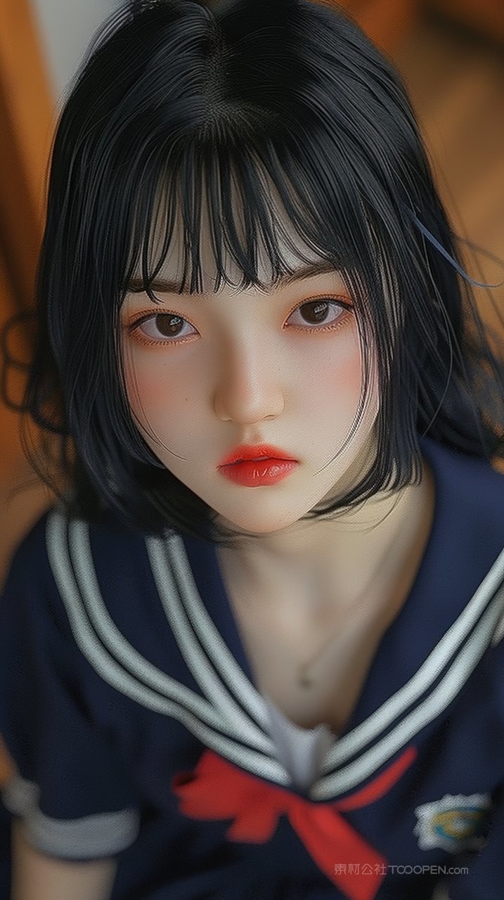 模特年轻清纯女性写真少女美女