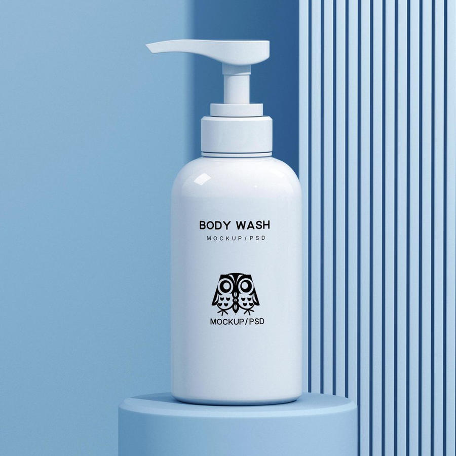 洗发水沐浴液样机