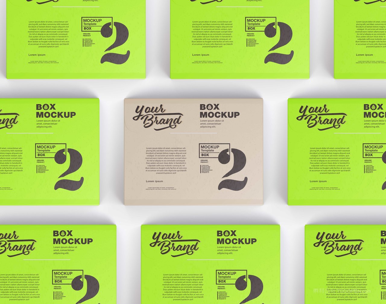 纸板箱陈列样机