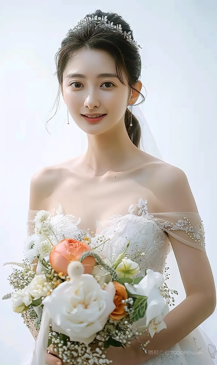 青春美容高雅女性美女魅力彩妆时尚