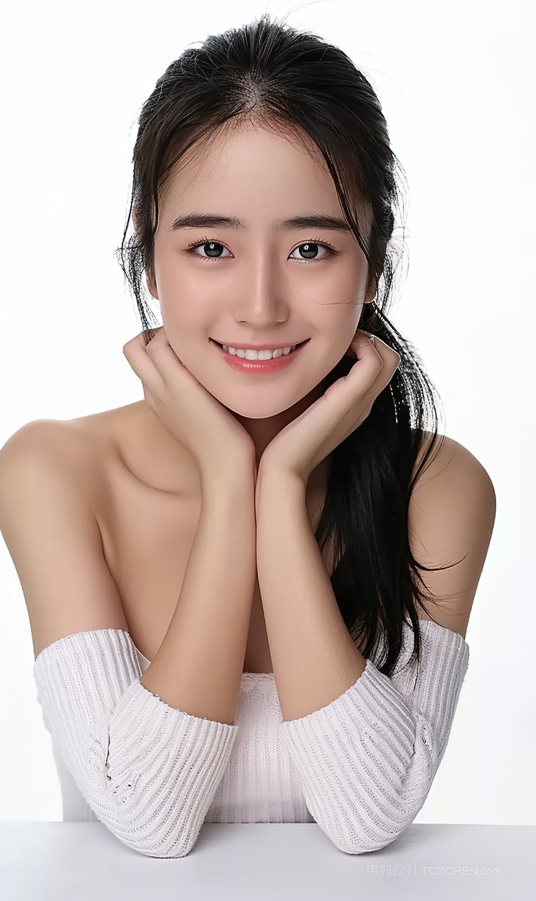 彩妆美容魅力优美时尚美女清纯