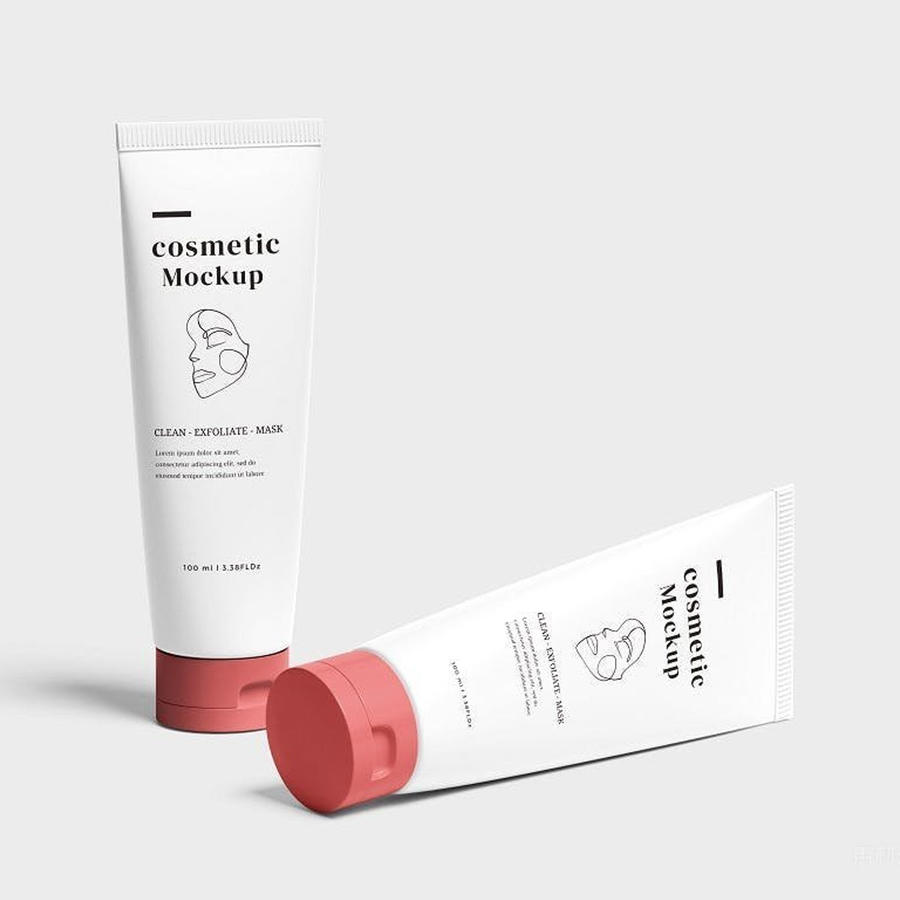 化妆品洁面乳包装样机