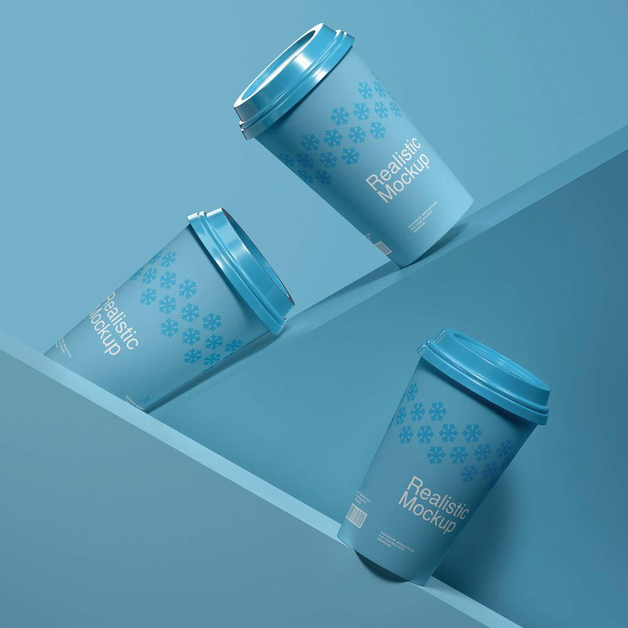 外卖咖啡纸杯样机