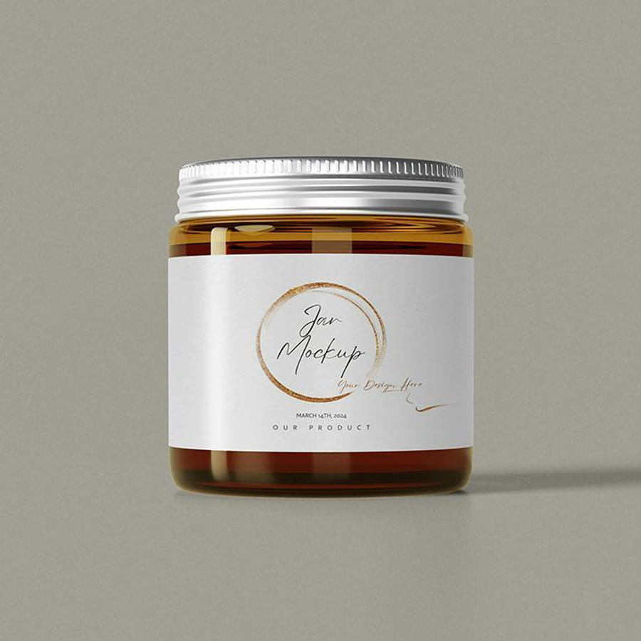 酱料玻璃罐样机