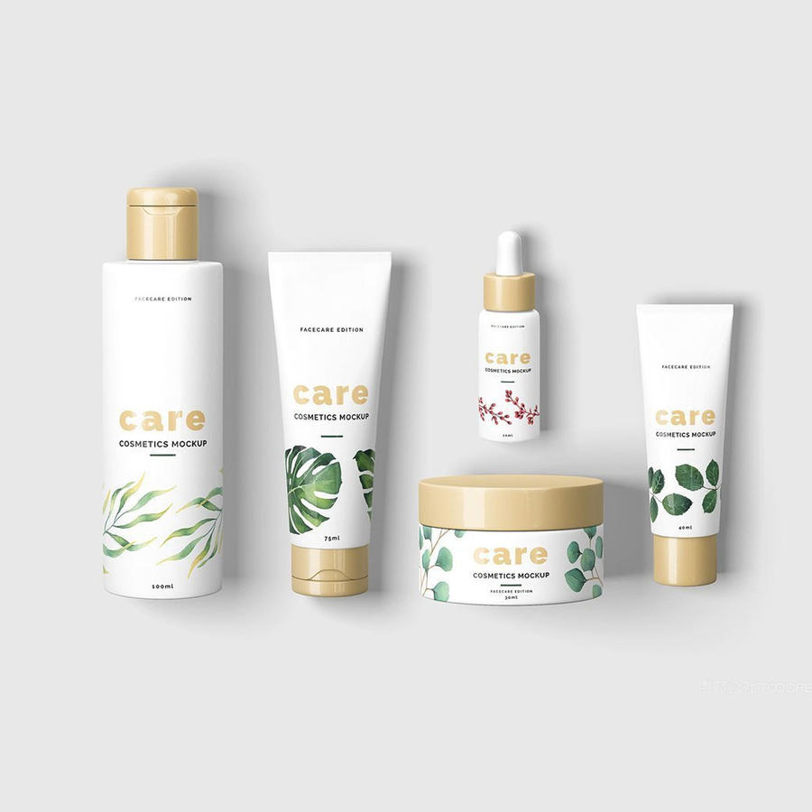 护肤品化妆品套装样机