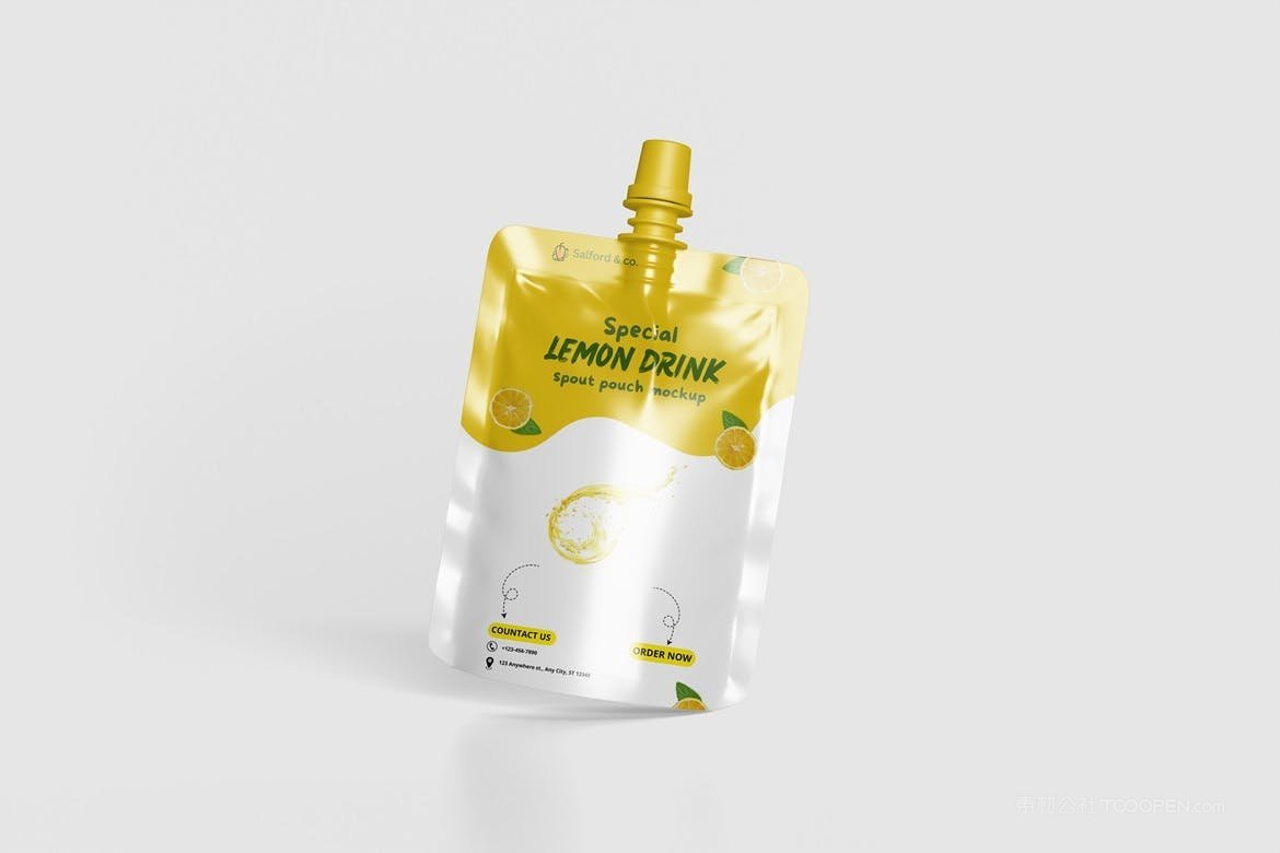 吸嘴袋包装样机