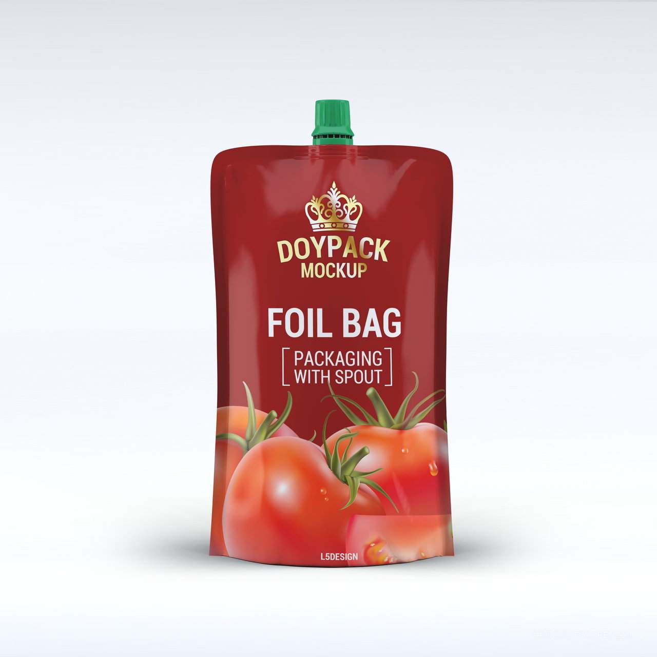 番茄汁饮料袋样机