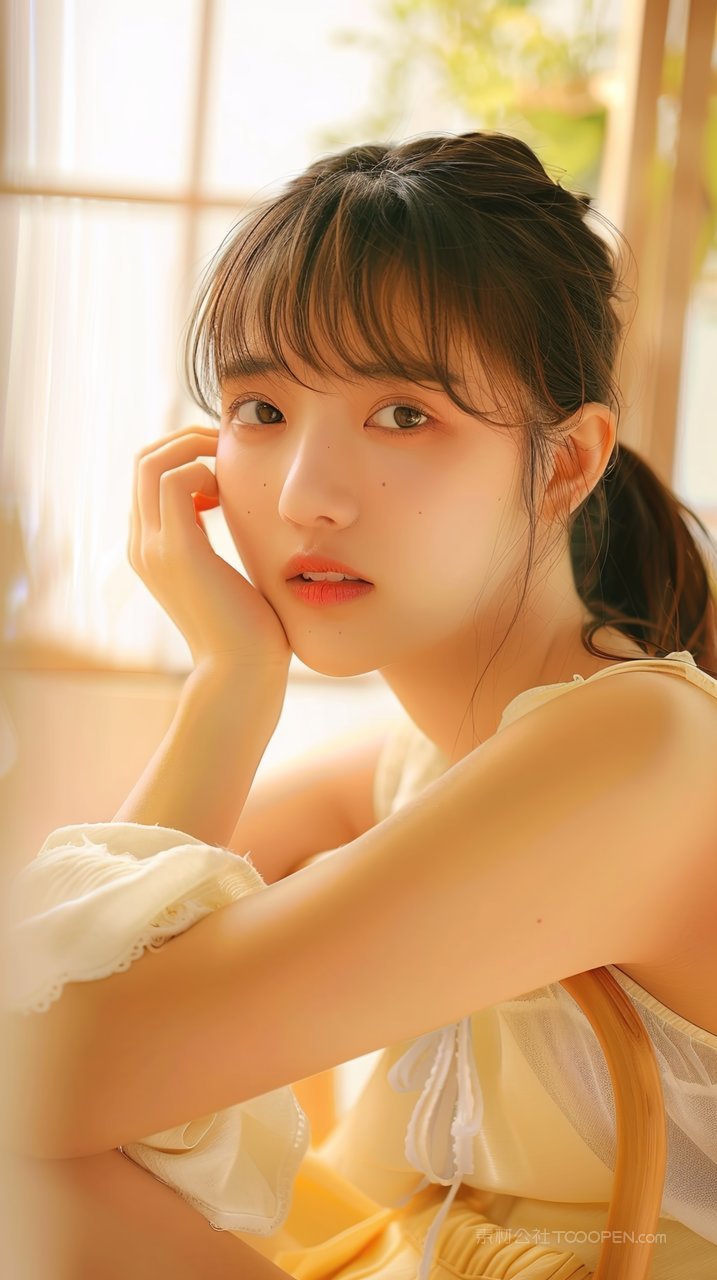 年轻美女清纯年轻写真少女