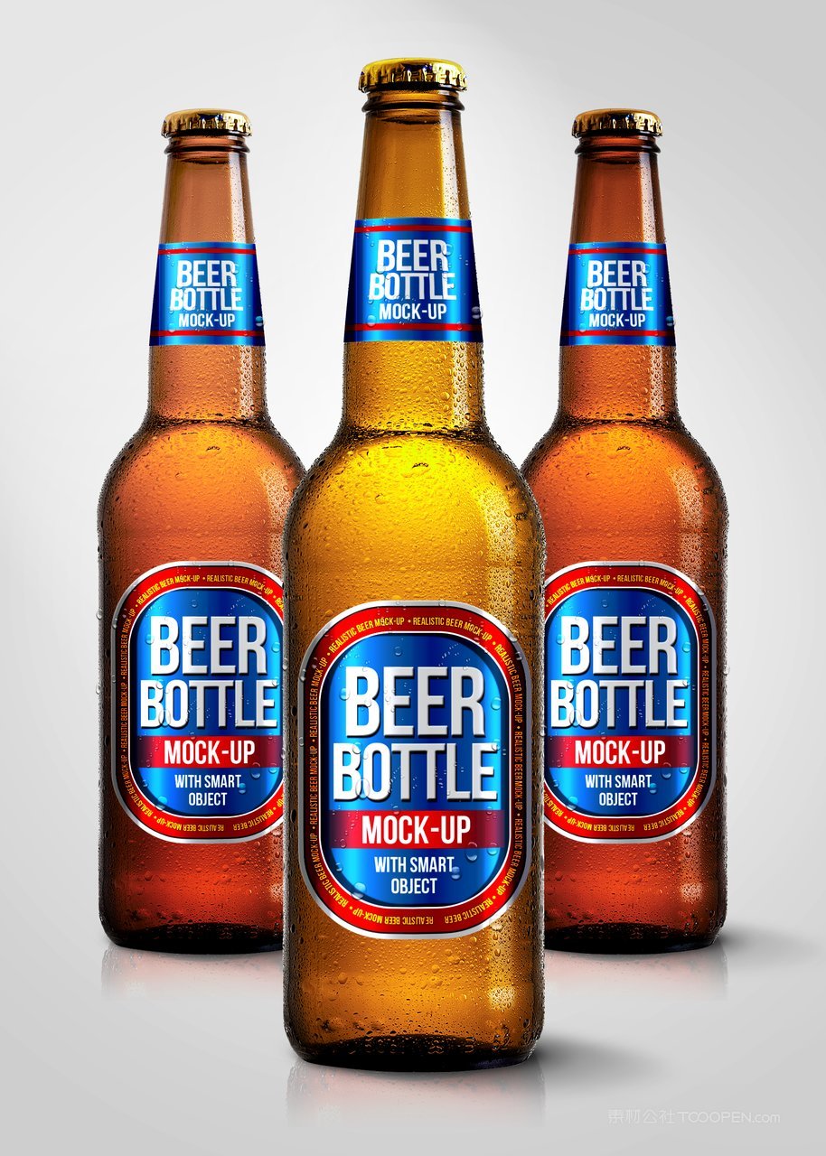 啤酒标签样机
