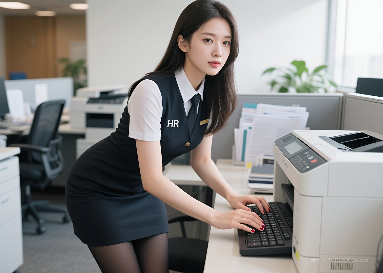 女性美腿丝袜写真职业模特短裙美女性感