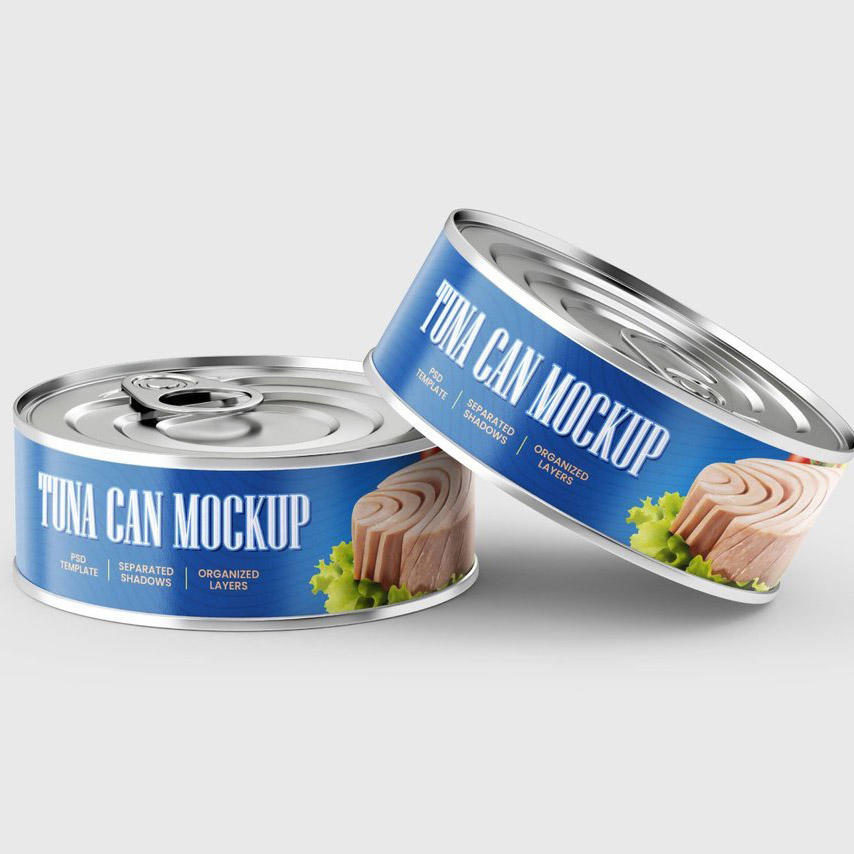 罐头金属锡罐样机