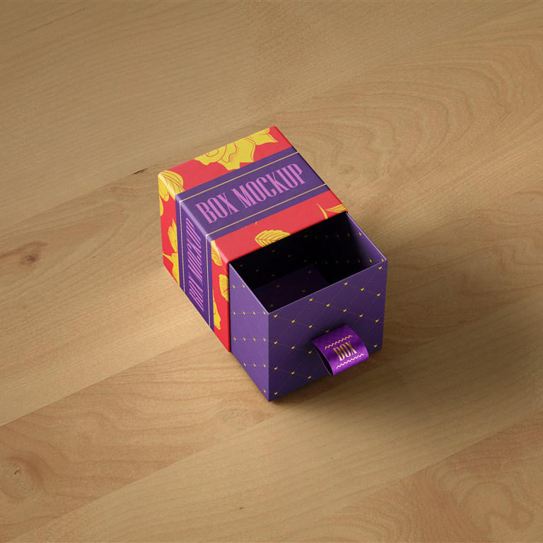 抽屉纸盒礼盒包装样机