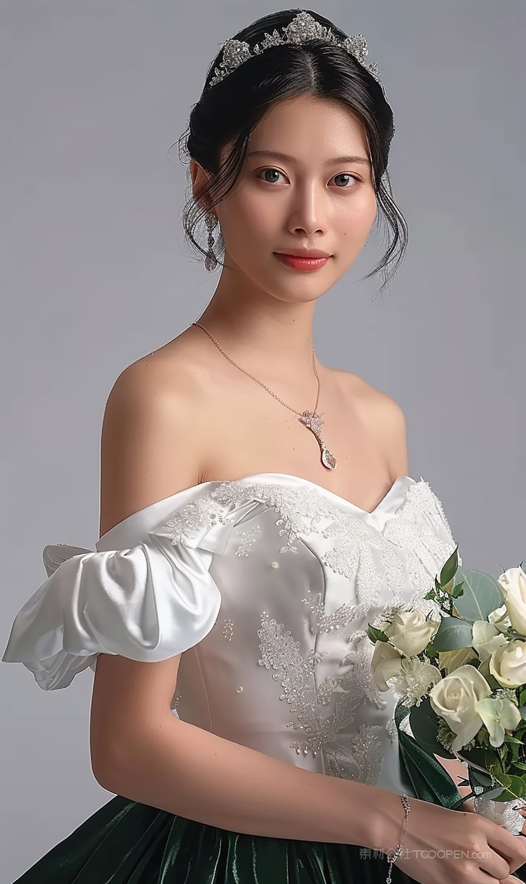 青春美容美女高雅时尚彩妆端庄美白女性魅力