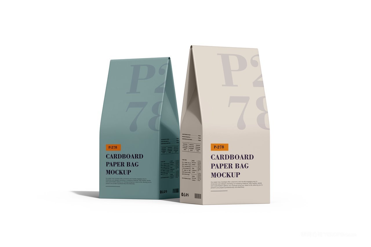 纸咖啡袋包装样机