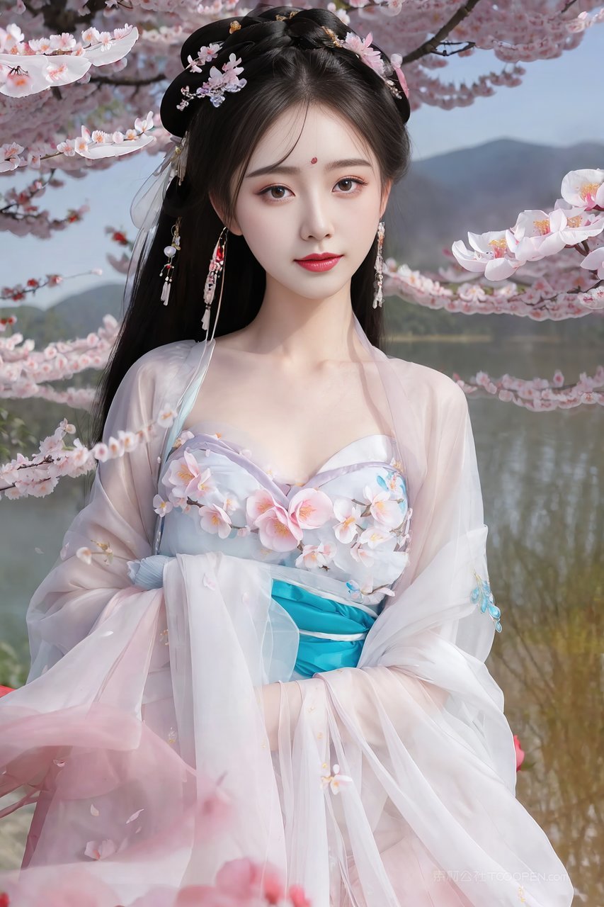 高清一笑百媚的ai性感美女艺术写真图片大全