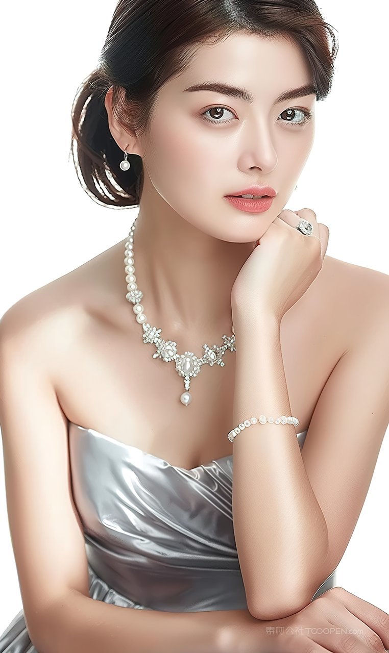 魅力美女彩妆高雅女性时尚美容青春