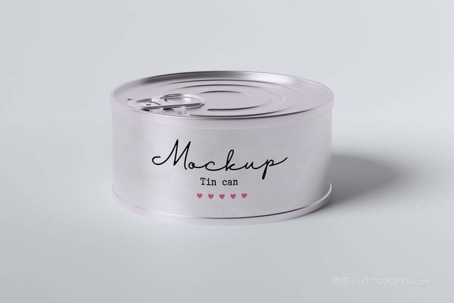 锡易拉罐食品样机