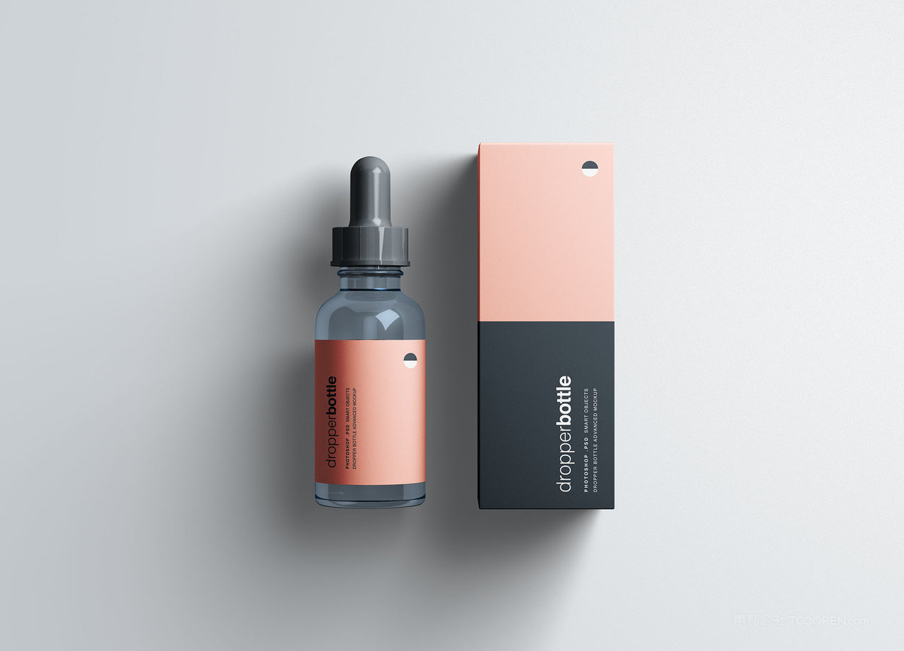 滴管瓶包装样机