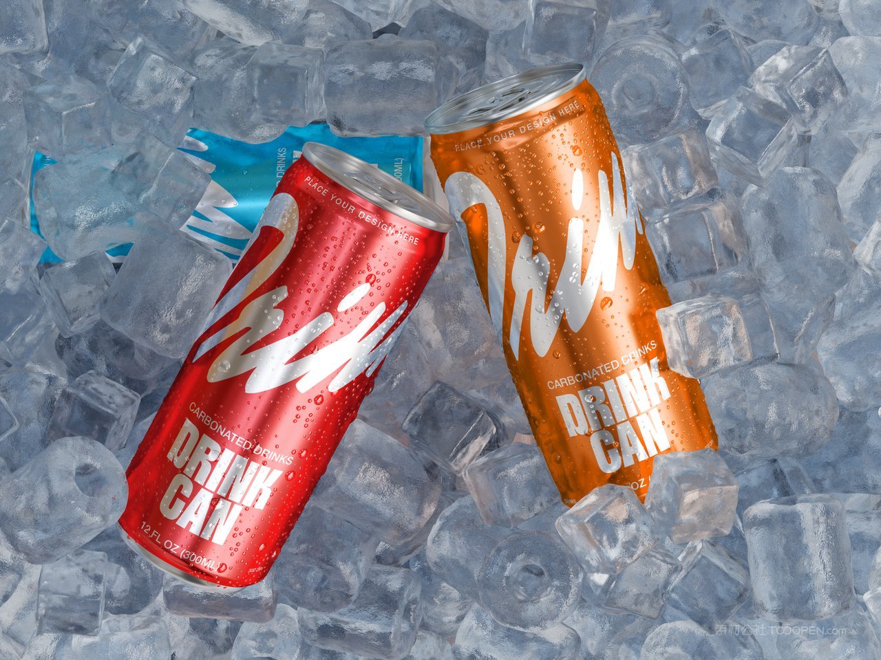 易拉罐饮料样机