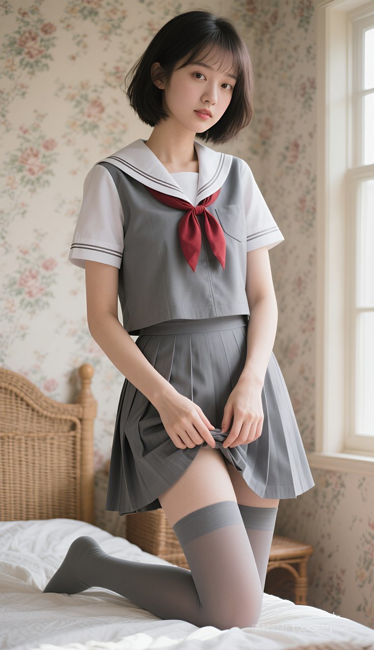 短裙美女长腿模特丝袜制服