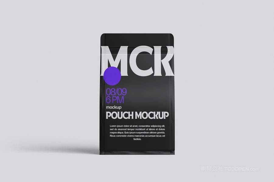 咖啡袋密实袋样机