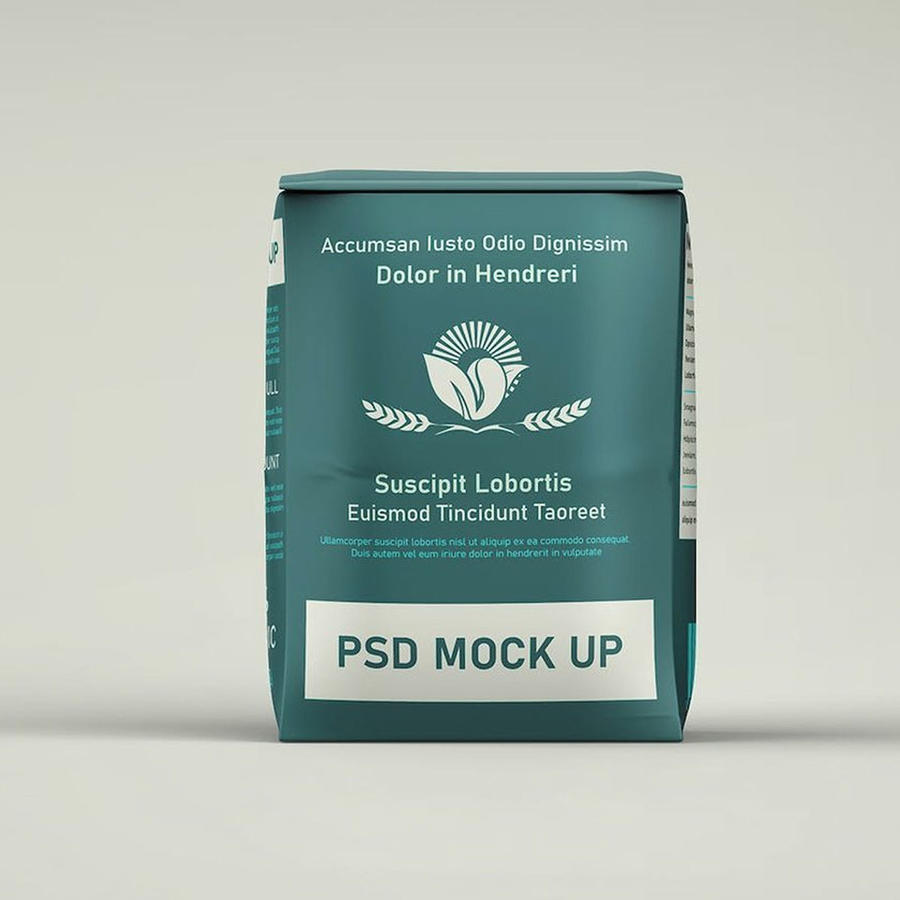 面粉袋包装样机