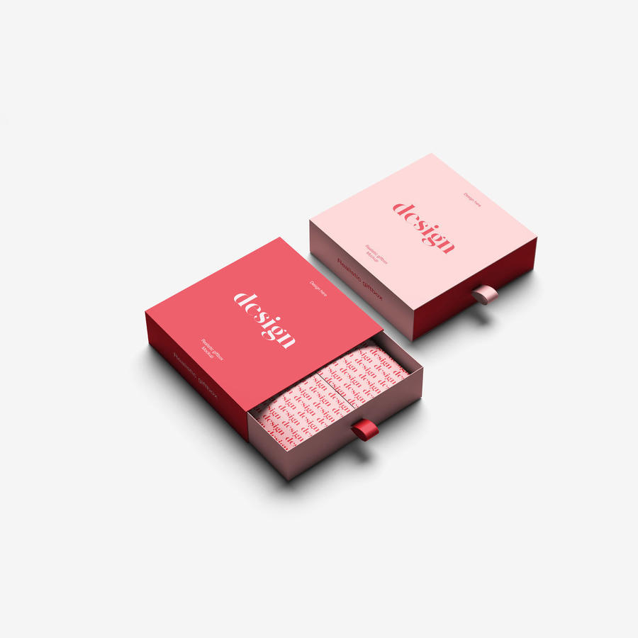 礼品盒包装样机