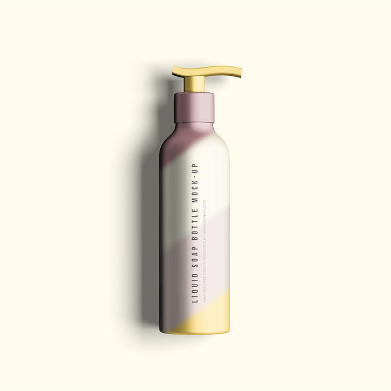 洗手液洗发水包装样机