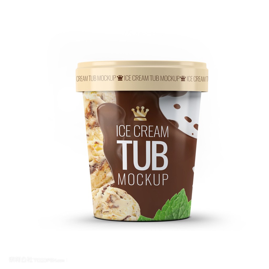 冰淇淋包装样机
