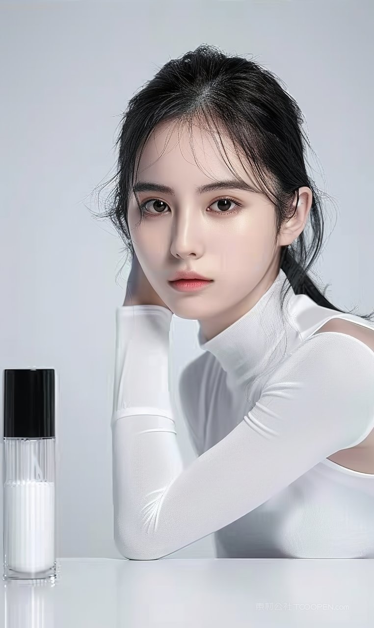 时尚魅力美女少女活力清纯彩妆美容优美