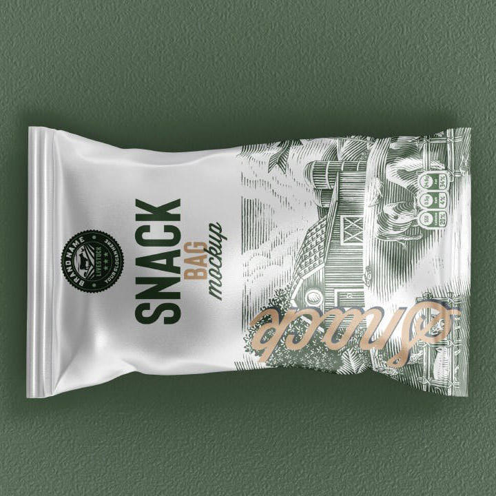 零食塑料包装袋样机