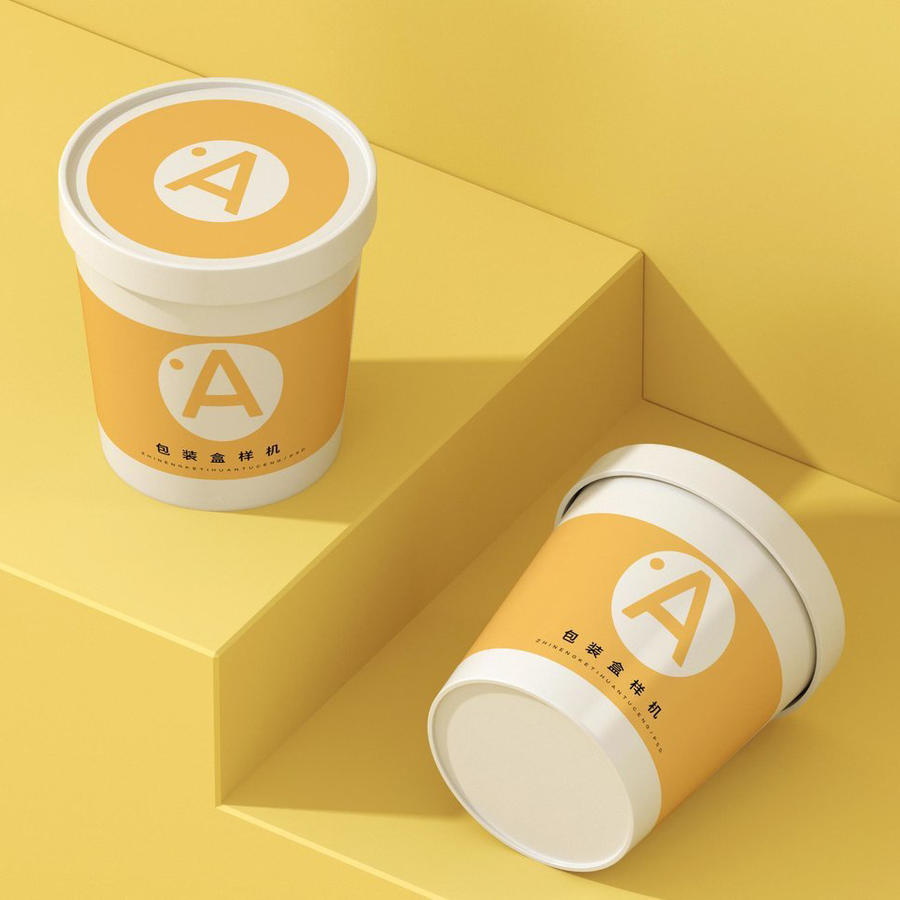 冷饮包装盒样机