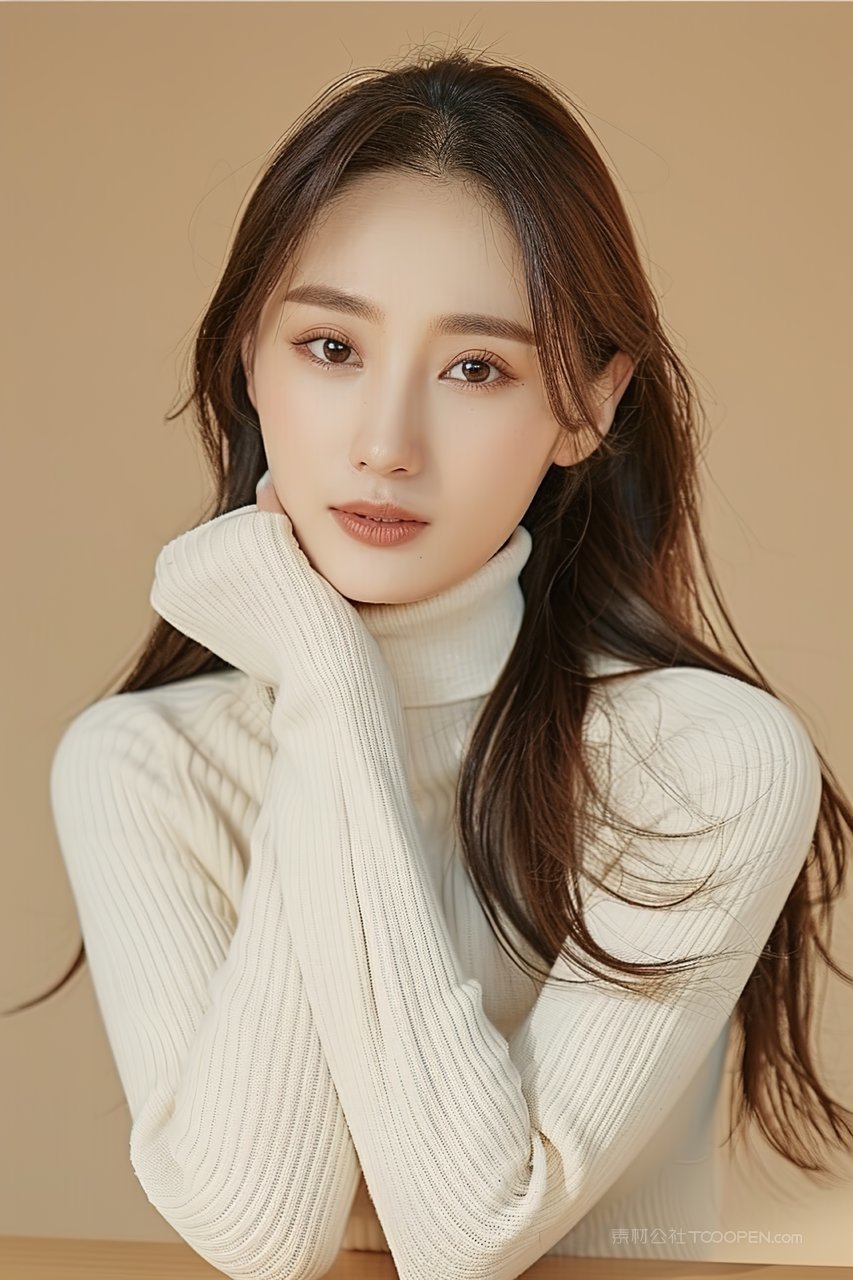 美女时尚优美年轻女性青春魅力清纯