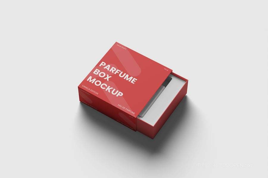 香水盒包装样机
